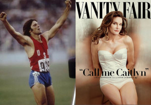 Before/after of Bruce Jenner - Vanity Fair, Bruce Jenner's first post-transition cover shoot. Photo by Annie Liebovitz